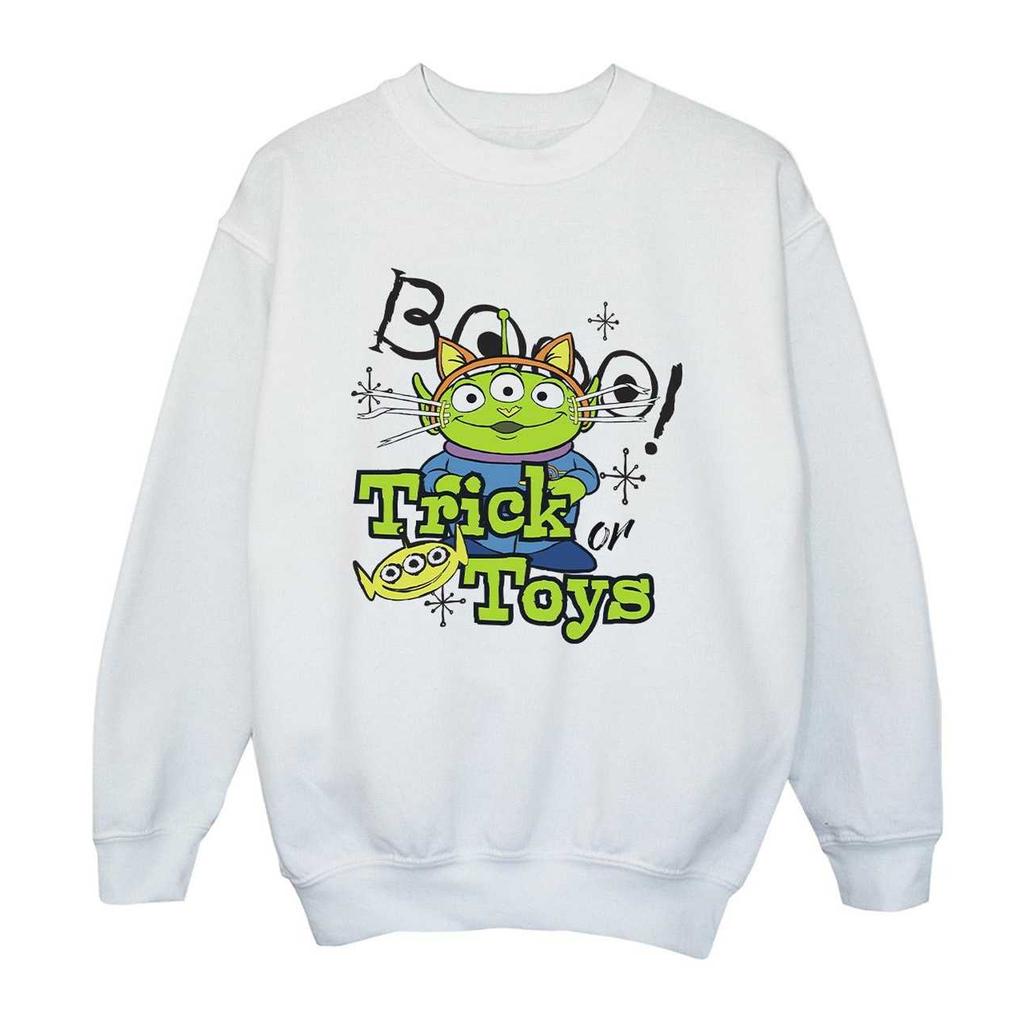 Toy Story Boys Trick Or Toys Alien Halloween Sweatshirt