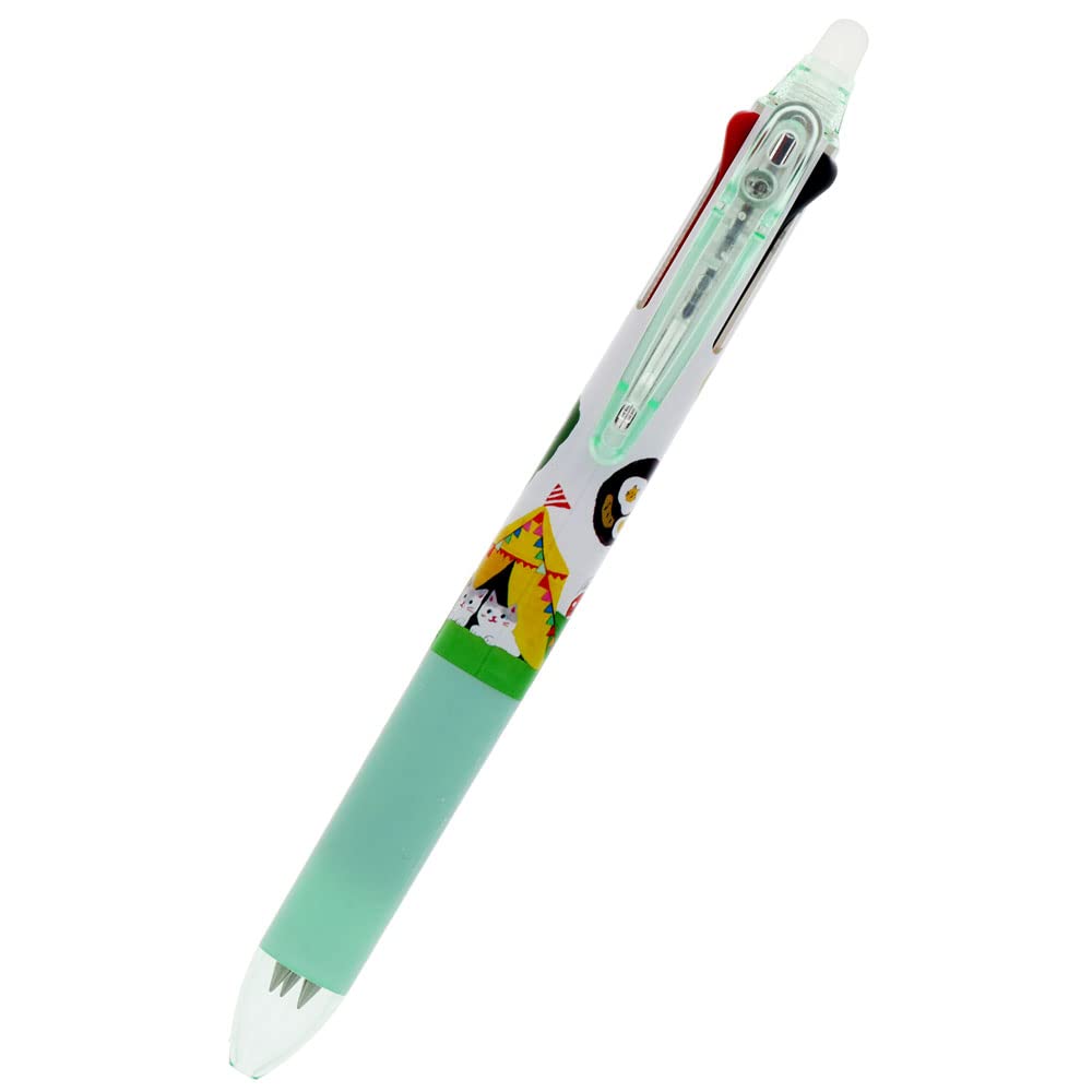 Sunstar Stationery Nyanko Weather FriXion Ball 3 Slim Camping S4651855
