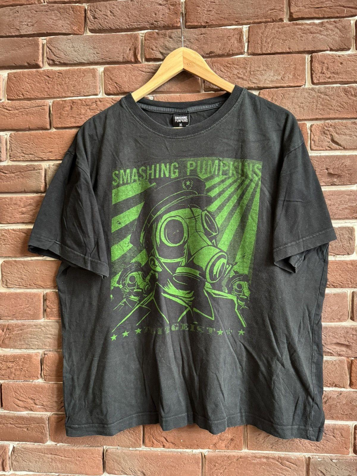Smashing Pumpkins Zeitgeist Y2K 00s Grunge Band Tee Black L Unisex T-Shirt XXXL