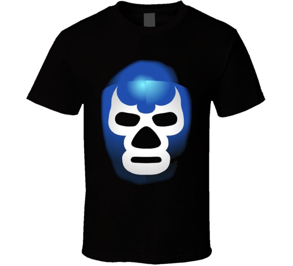 Blue Demon Mexican Wrestling T Shirt Unisex T-Shirt XXL
