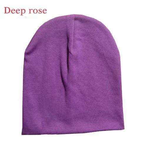 Cappello in Maglia Solido per Bambini da 0 a 3 Anni Cappellino Caldo Invernale in Cotone per Neonato Primavera Autunno Berretto per Bambino/a