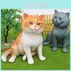 Pvc Realistic Cat Model For Kids Educational Toy And Home Decor