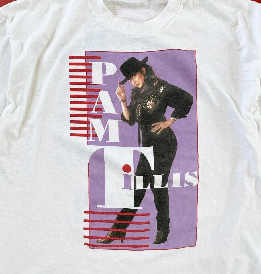 1990 Pam Tillis  Dont Tell Me What To Do  Country All Size T-shirt QQ853 L