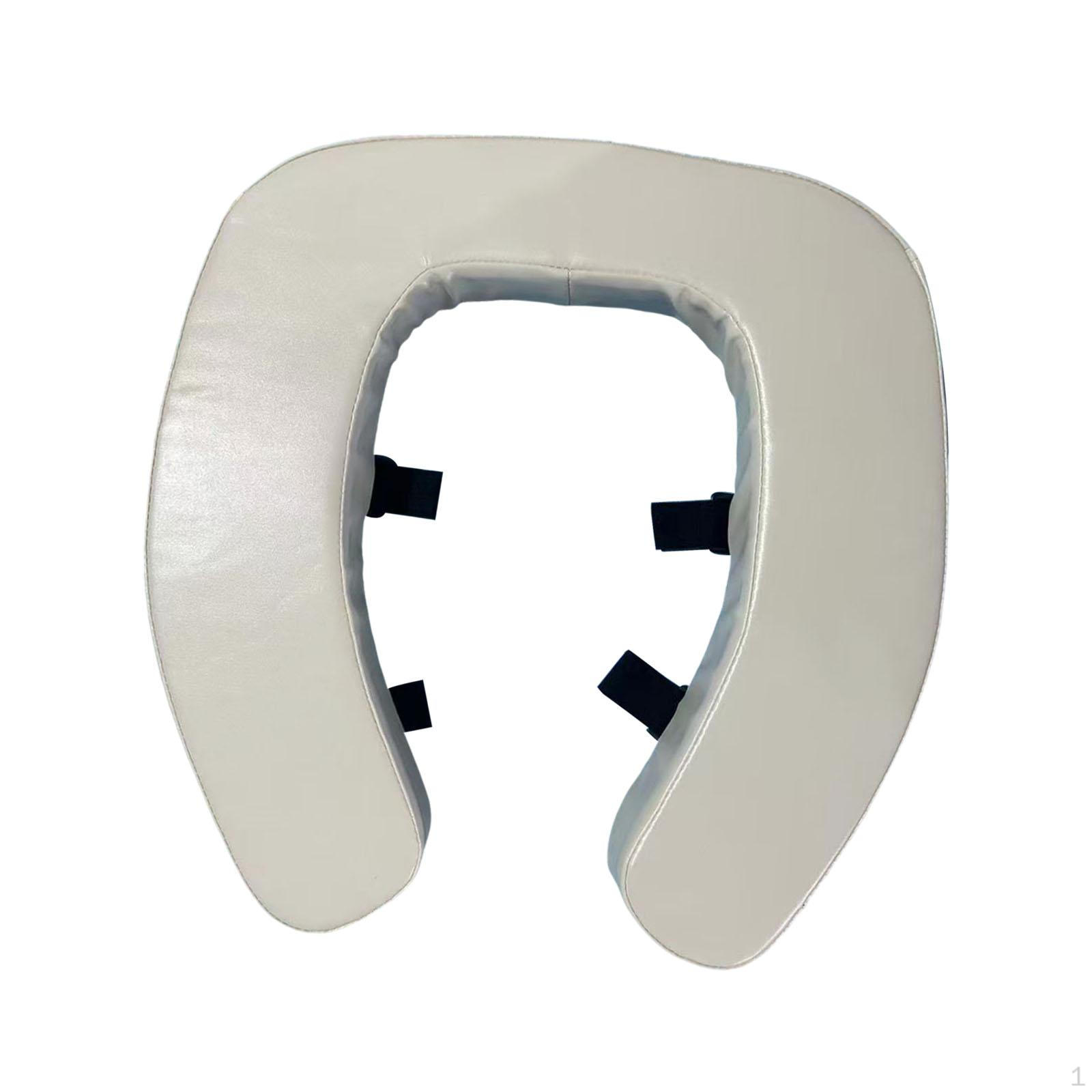

Soft Padded Toilet Seat Cushion,Secure Hook Loop Tape,Comfortable,Practical Bathroom