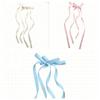 Cloth Long Ribbon Hair Clip Lolita Y2k Hair Tie Japanese Bowknot Hair Tie  Dairy