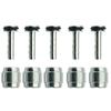 Olive Nut Olive oil sets 5 Set Bike Bleed Brake Disk For formula R1 RO RX C1T1 Oil Needle Sleeve Brand New