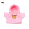 Plush Toy Clothes 30CM Doll Tops Knitted Sweater Hoodie Overalls For Bear Kawaii Mini Yellow Duck Clothes Accessories Kids Toys