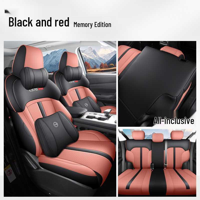 Changan CS75 PRO 2625 Car Seat Cushion - Universal Perforated Leather, Full Coverage for All Seasons