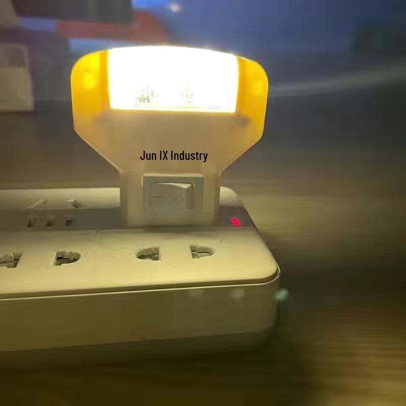 LED Night Light Plug-In with Switch for Hallways, Bedrooms, Dorms, and Toilets