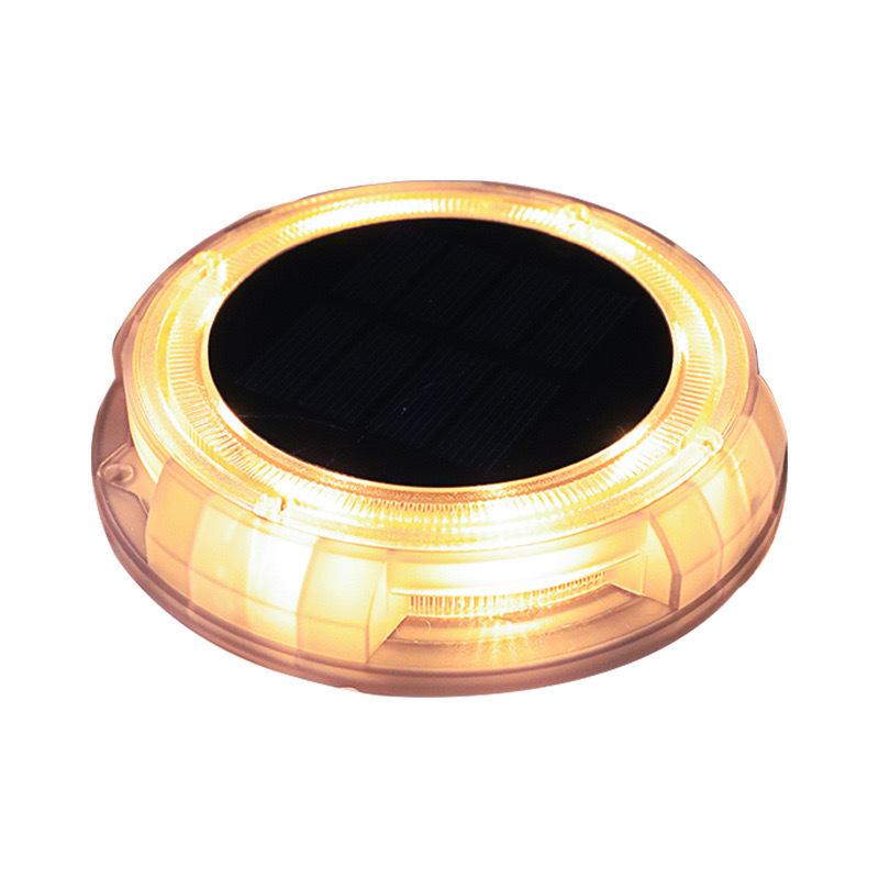 Solar LED Ground Lights Waterproof Outdoor Deck Lights Solar Powered Yard Fence Wall Pathway Landscape Lighting Decoration
