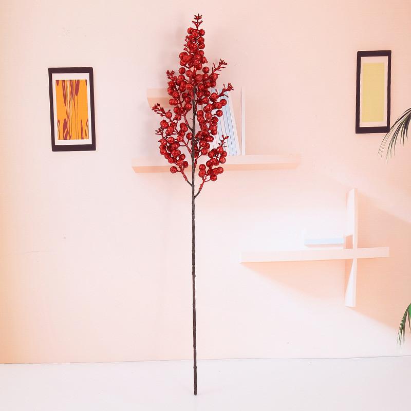 Vintage Christmas Berry Artificial Flower Display Christmas Events Decor Party
