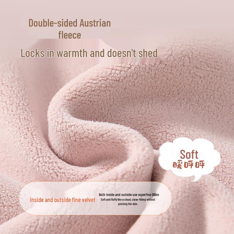 2025 Herbst Baby Mädchen Ärmellose Doppelseitige Fleeceweste (0-3 Jahre)