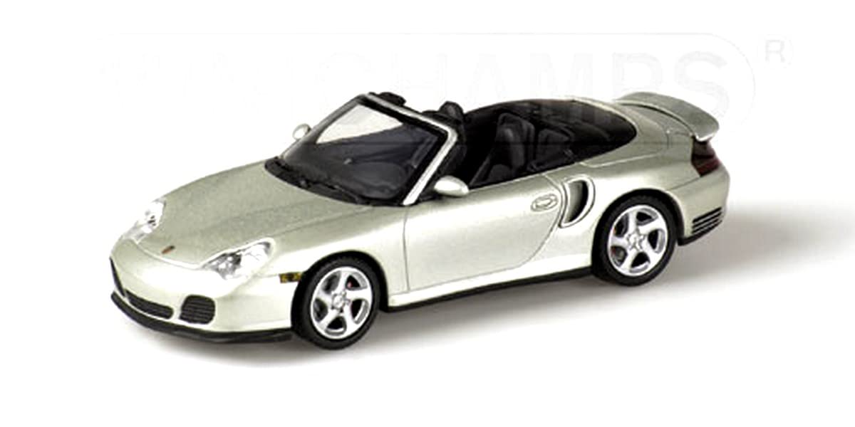 1/43 Porsche 911 Turbo Кабриолет (2003) / Серебристый