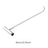 Manhole Hook Tool with T Shape Handle Rolling Lifting Butcher Pull L