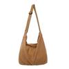 Large Capacity Shoulder Bag Crossbody Bag Fashion Corduroy Handbag For Womens-In Stock