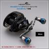HEIGHTEN Baitcasting Reel Aviation for and Abu Garcia Baitcasting Aurora Series Dark V2.0 90mm/105mm/115mm Handle, Aluminum, Shimano, Daiwa, Reels,