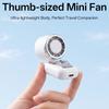 Rechargeable Hat Clip Fan 3-Speed Hands-Free Cooling Portable Clip-On Blower for Summer Beach Camping Travel Hiking Outdoor
