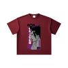 260 GSM Double Yarn 32 Count 100% Cotton Black Clover V8 Yami Print Unisex Heavy Cotton T Shirt