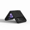 Twelve Constellations Case For Samsung Galaxy Z Flip 3 4 5G Black Hard PC Phone Housing Z Flip4 Luxury Coque Shell