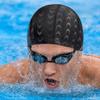 Stoff Badekappe für Erwachsene, Anti-Rutsch Atmungsaktiv Herren Damen Badekappe, Dehnbar Schwimmbad Badehut für Kurzes Langes Haar