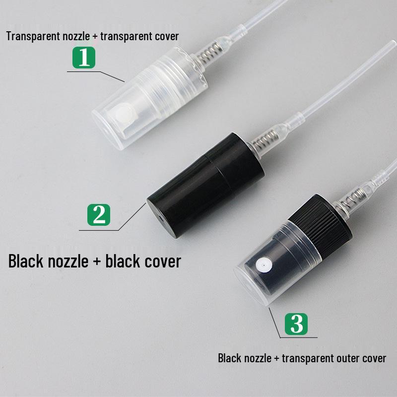Assorted Glass Bottles: 2ml Perfume Decanting, 3ml Spray, 5ml Toner, 10ml Essence