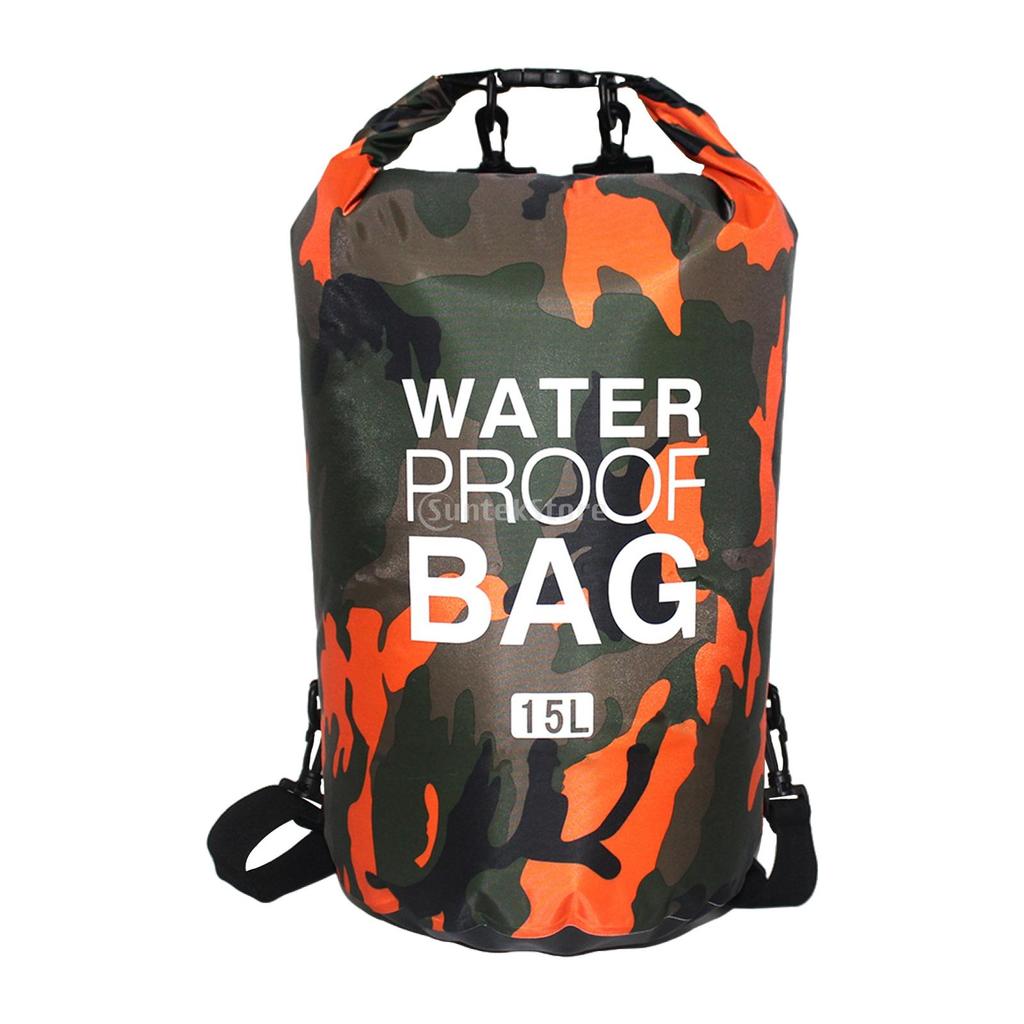 2L/5L/10L Waterproof Dry Bag Pack Sack Swimming Rafting Kayaking River Trekking Floating Sailing Canoing Boating Water Bag