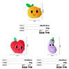 Dog Voice Plush Toy Fruit Veggie Puzzle Chew For Puppies And Dogs