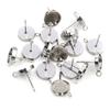 10pcs 6 8 10 12mm Thicken Stainless Steel Earring Studs,Earrings Blank Base,Fit 6 8 10 12mm Glass Cabochons Jewelry Accessories