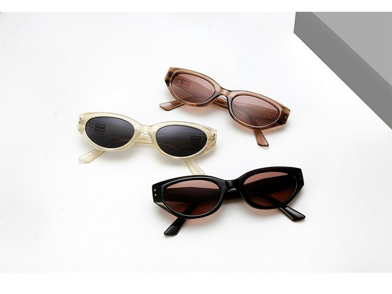 Korean Cat Eye GM UV Protection Sunglasses for Women - Metal Hinge & Fashionable Street Style