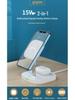Magnetic Wireless Charging Phone Holder: Multifunctional 2-in-1 15W Fast Charger for Apple 14