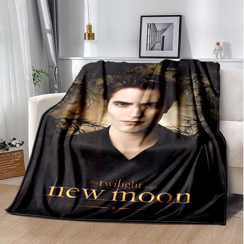 Edward Cullen Flannel Blanket Soft Warm All-Season Throw, Design for Camping, Car Travel, Hiking Sofa, Bed, Office Perfect Gift for Parties