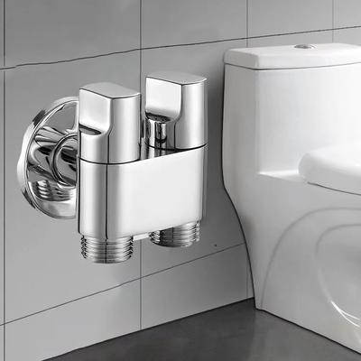 Βρύση πλυντηρίου ρούχων διπλού ελέγχου Διασύνδεση σημείου βαλβίδας τουαλέτας Τρίγωνο Βρύση πλυντηρίου ρούχων