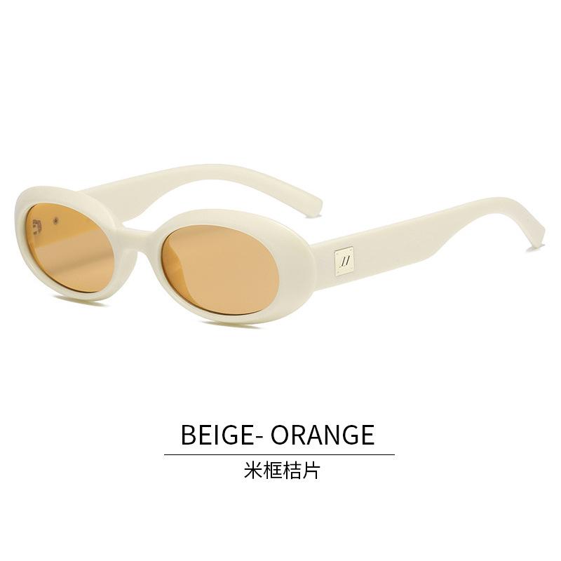 European American Style Sunglasses For Women Fashion Stylish Party Sun Glasses Oval Shape Uv Protection Outdoor Sunglass