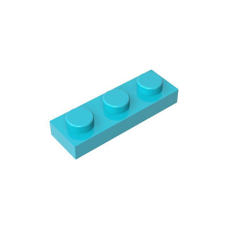 10PCS MOC Puzzle Particle 3623 Plate 1x3 Building Blocks Kit Board Light Panel Bricks Toys Children Birthday Gifts Dropshipping