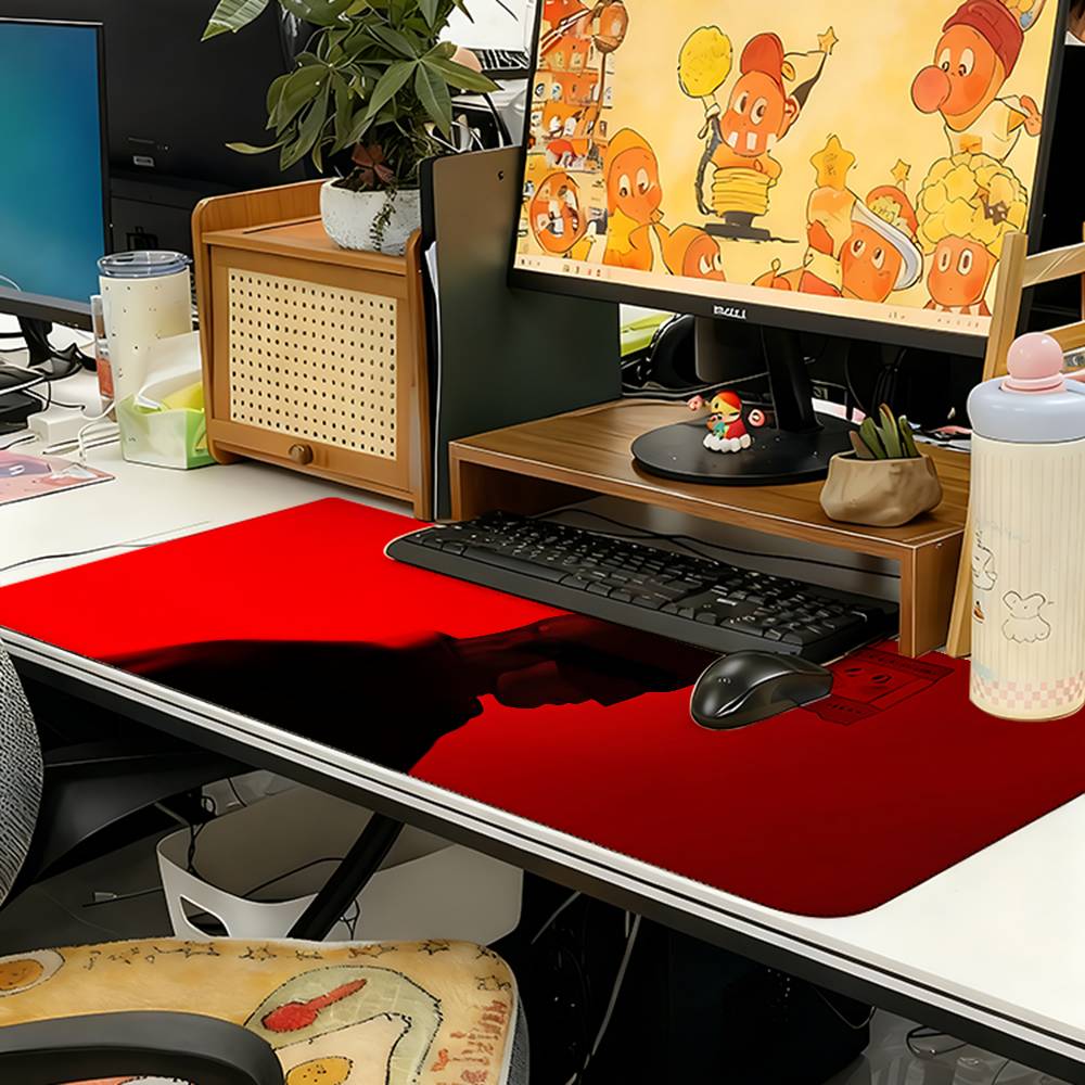 Cool B-BatmanS Classic Mouse Pad Computer Mat Deskpad Laptop Keyboard Mat Office Large Landscape Mousepad