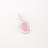 Rose Chalcedony Gemstone 925 Sterling Silver Jewelry Handmade Pendant For Gift PP-6-13