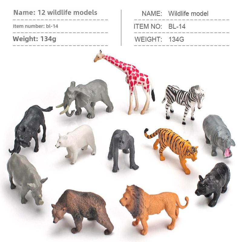 Schimpanse und Gorilla Stehend Zoo Modell Spielzeug