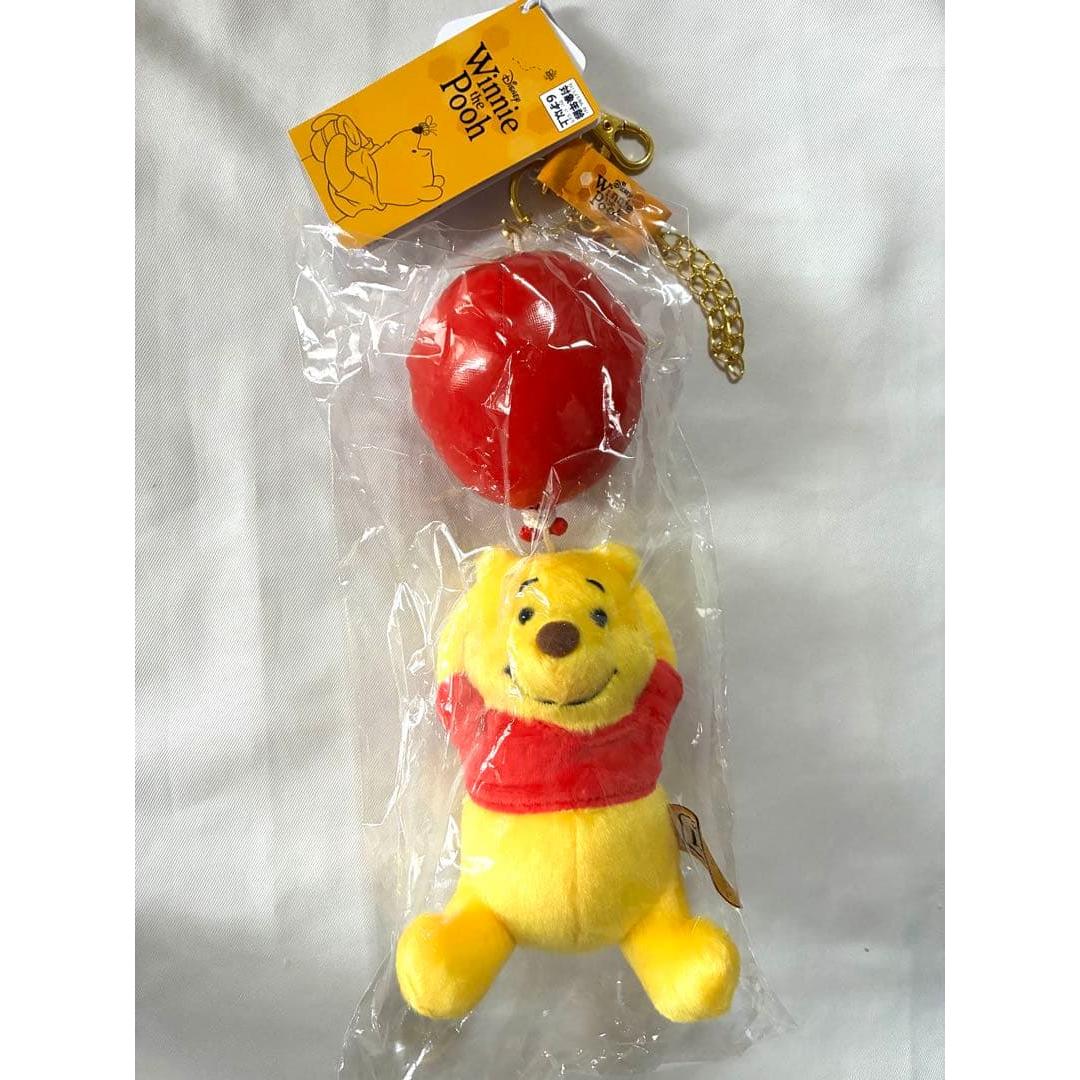 New and unused] Winnie the Pooh Exhibition Key Charm Mascot Pooh Balloon 100th Anniversary of Pooh