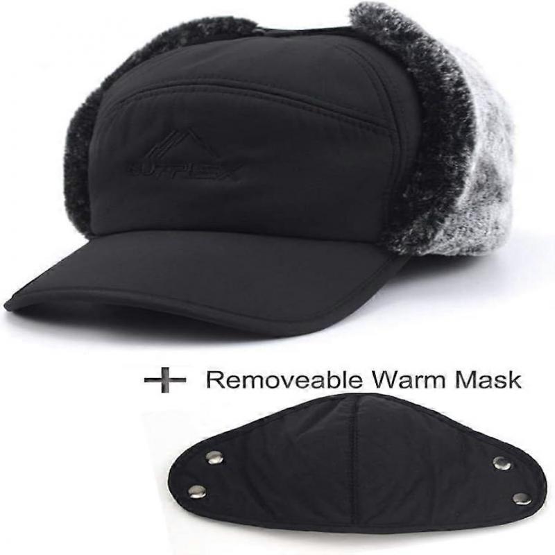 Unisex Winter Ear Flap, Bomber Hat, Keeping Warm While Skating