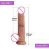 Realistischer Dildo mit Saugnapf, Penis, weiche Dildos, weibliche Masturbation, Sexshop, Silikon-Schwanz für Analdildio für Frauen, sexy Spielzeug