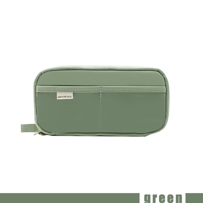 

Пенал Volcano Layer Pencil Bag Pen Case Transparent Pocket 3 Compartments Handle Bag для хранения канцелярских принадлежностей