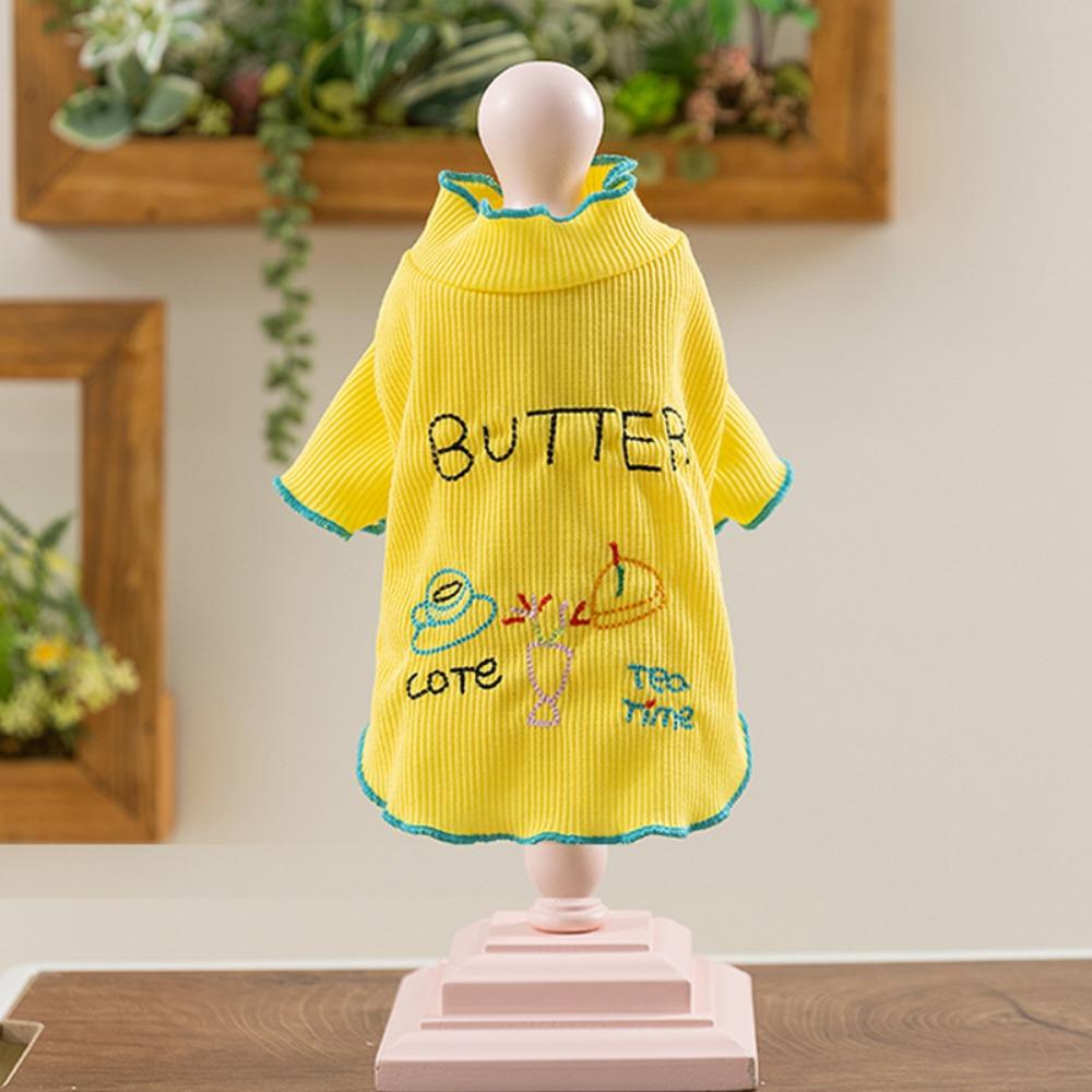 Spring and Summer New Dog Loungewear Thin Breathable Bottoming Shirt Medium and Small Dog Teddy Bear Pet Clothes