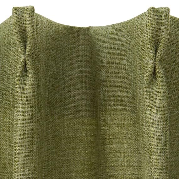 Nitori Blackout Grade Set of NITORI 7349585 Curtains, 2, RD024, 150x200cm, 2, Yellow-Green,