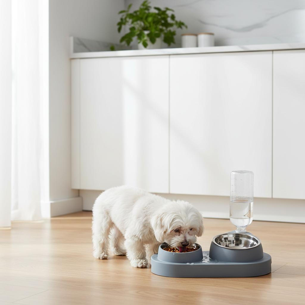 Pet Bowls Automatic Water Dispenser Feeder Cat Dog Food Water Bowl Non-slip Pet Feeding Supplies