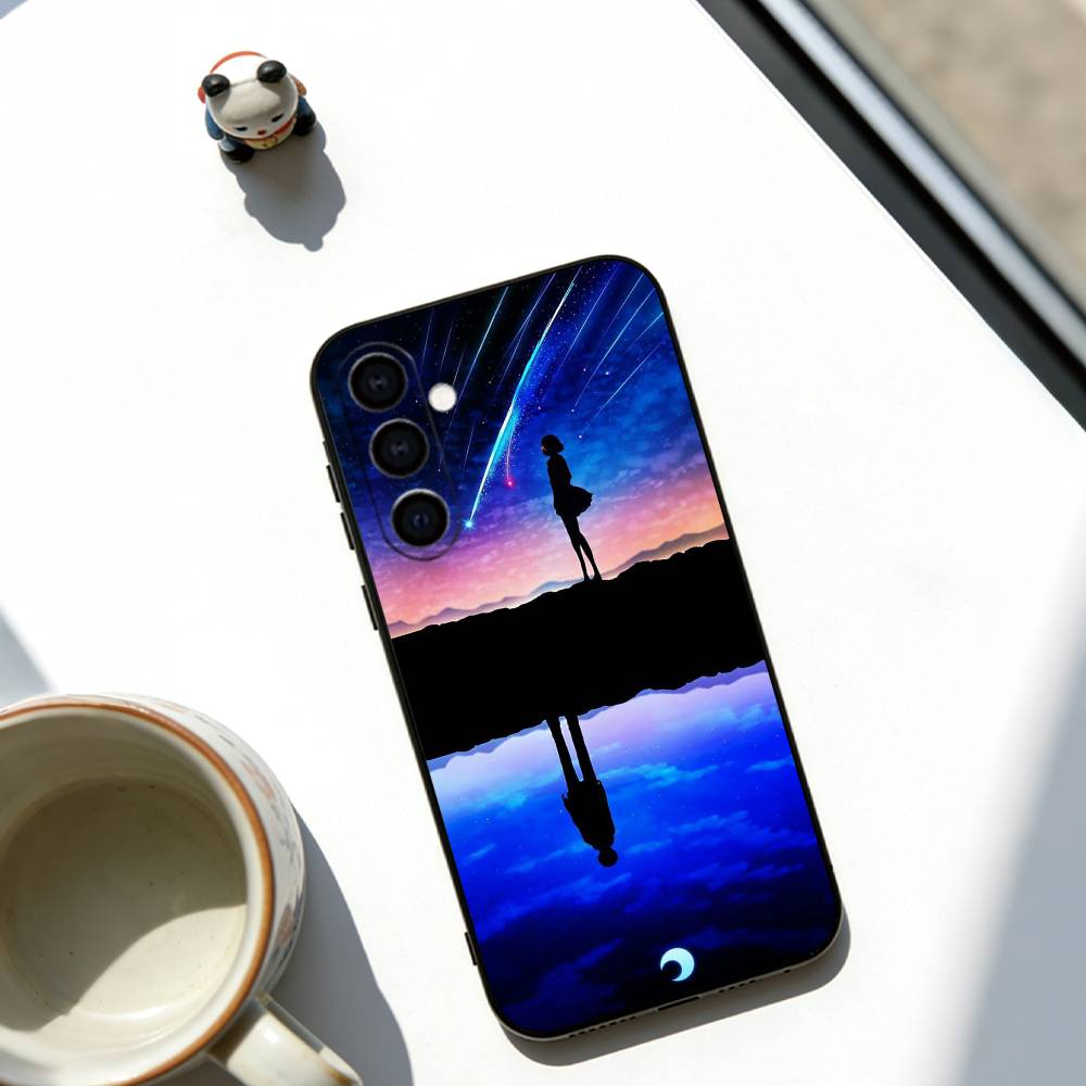 Your Name Phone Case For Samsung Galaxy A73,A72,A71,A70,A53,A52,A51,Others Soft Black Cover