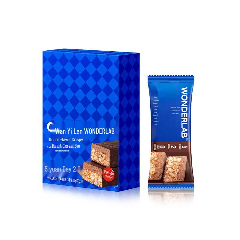 WonderLab Cocoa Hazelnut Crispy Cereal Bar