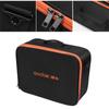 Studio Flash Strobe Padded Hard Carrying Storage Bag Case Black for Godox AD600/AD360 Series Flash