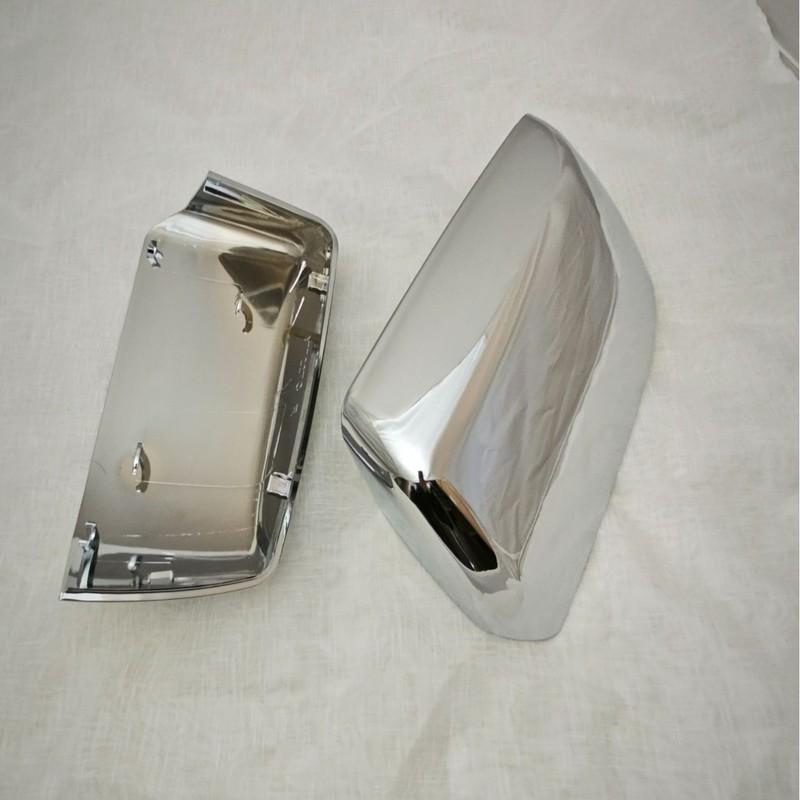 For Chevy Tahoe Suburban GMC Yukon 2015- ABS Car Replacement Rearview Side Mirror Cover Wing Cap Exterior Door Shell Trim