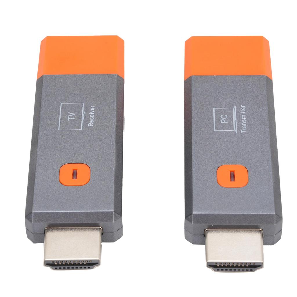 Wireless HD Multimedia Interface Transmitter and Receiver Plug and Play Portable 1080P Extender Kit for Laptop TV