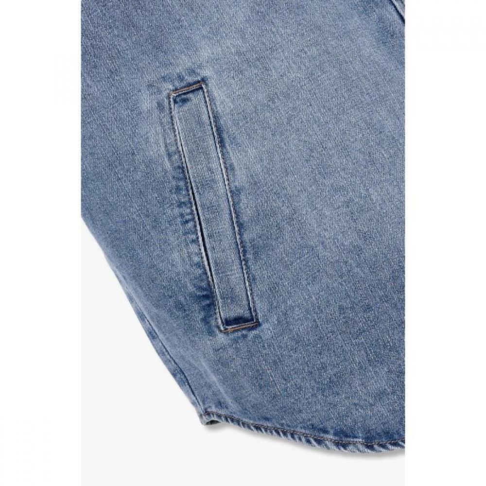STUDIO TOMBOY Hooded Denim Shacket  9175313972 